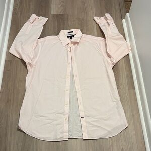 Banana Republic Camden Fit No Iron Light Pink Dress Shirt